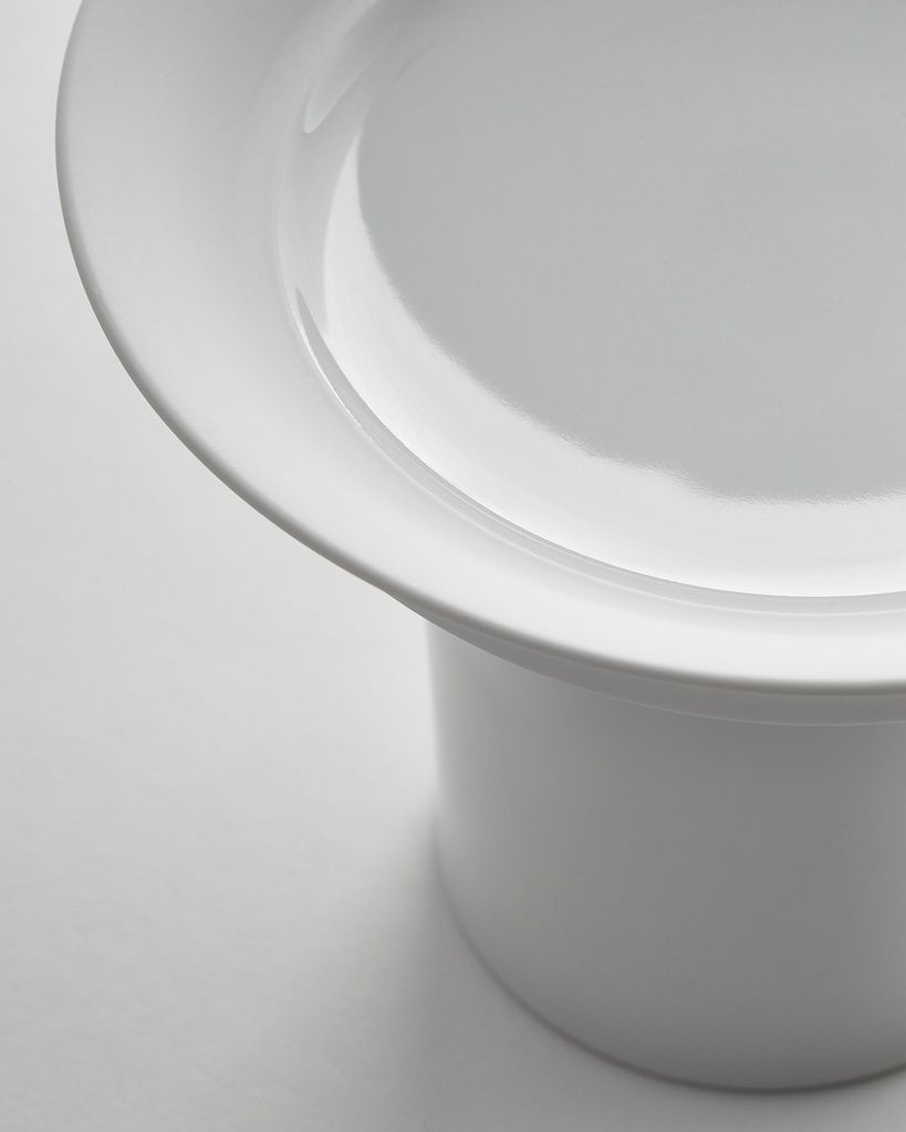 Flache Fußschale, groß