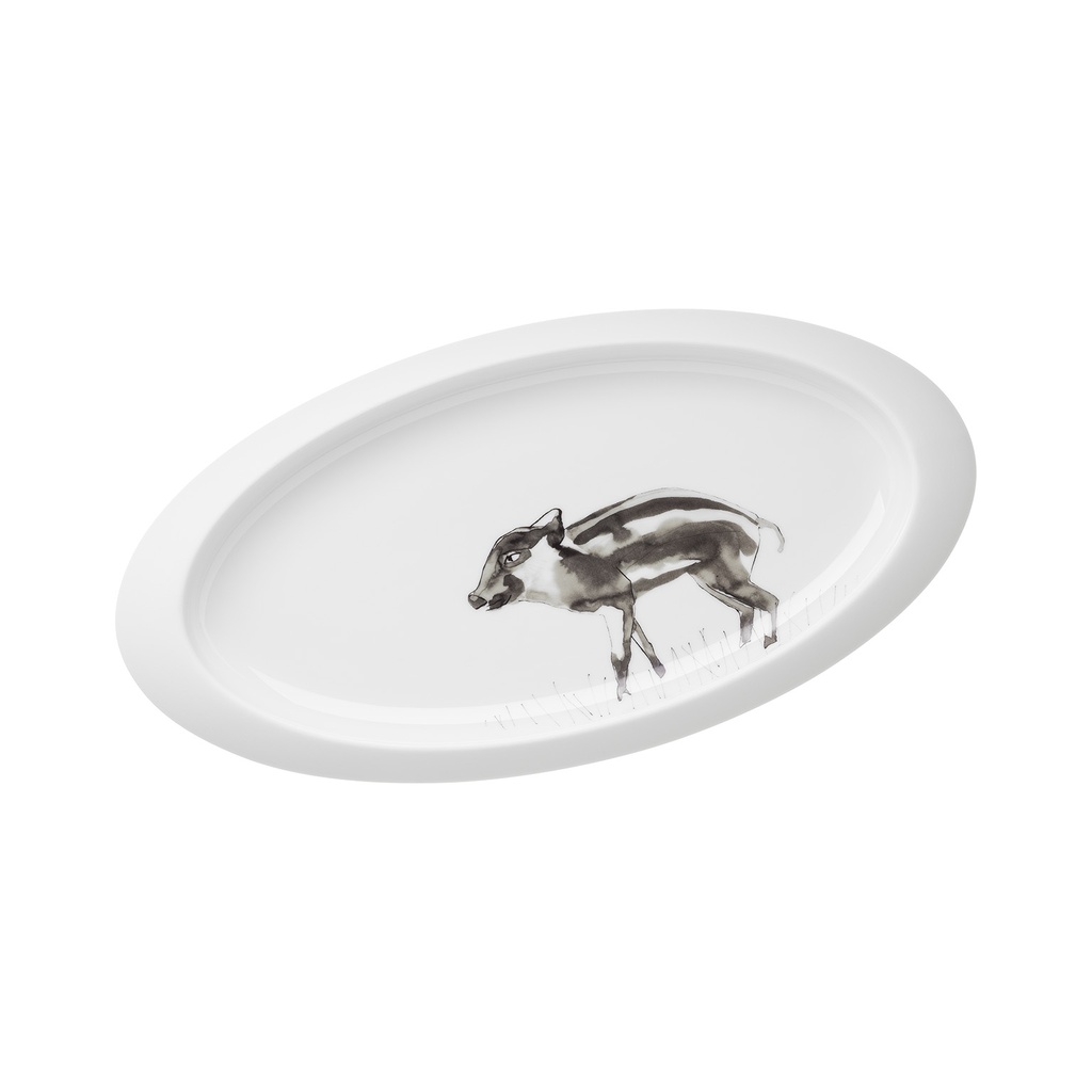 Ovale Platte