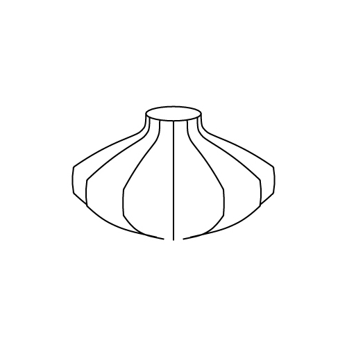 vase lampion