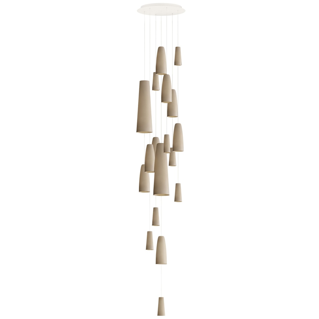Stream 18-Light LED Chain Pendant