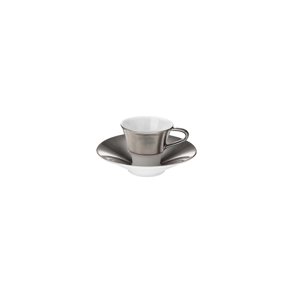 Espressotasse mit Unterteller Ø130