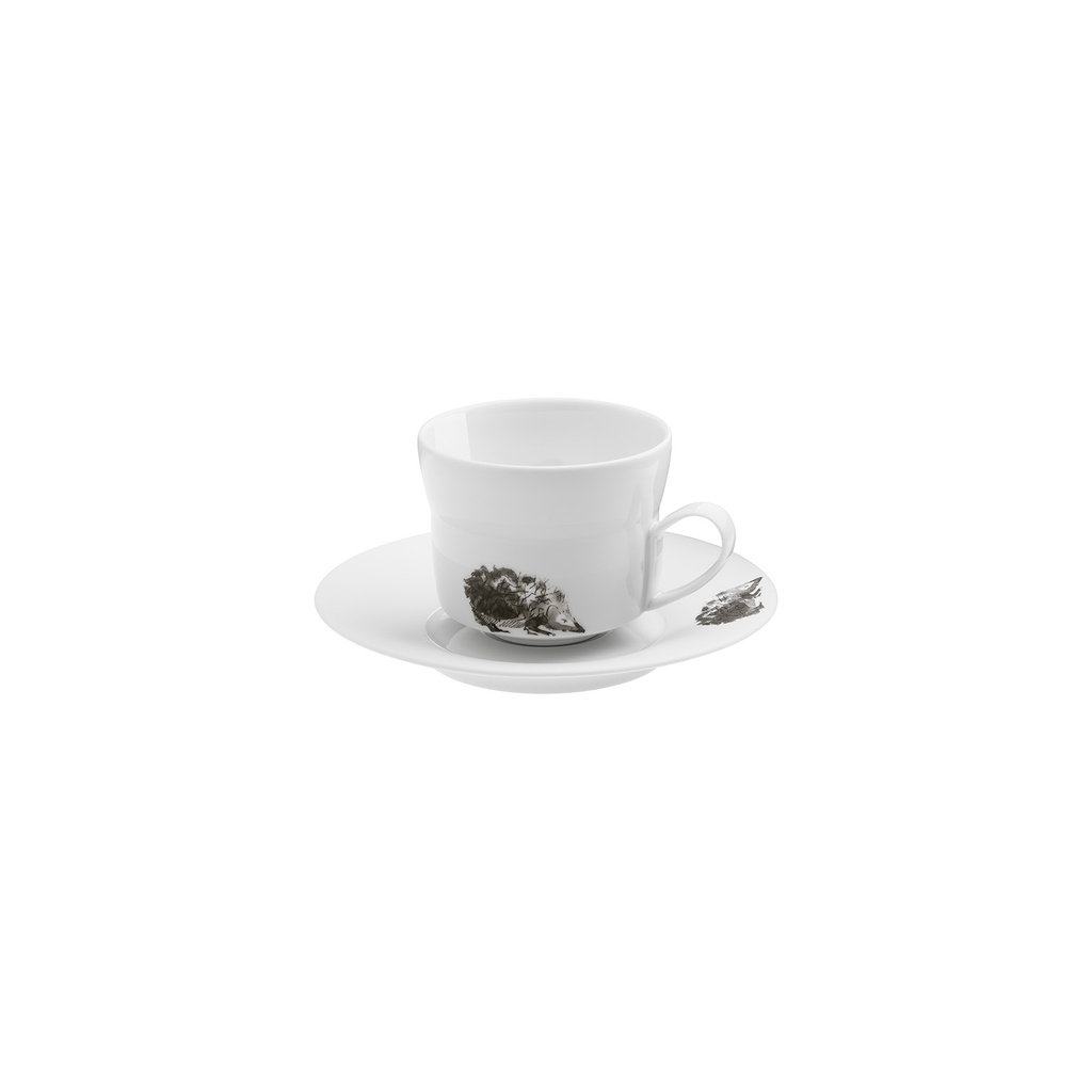 Cappuccino Tasse mit Unterteller Ø165
