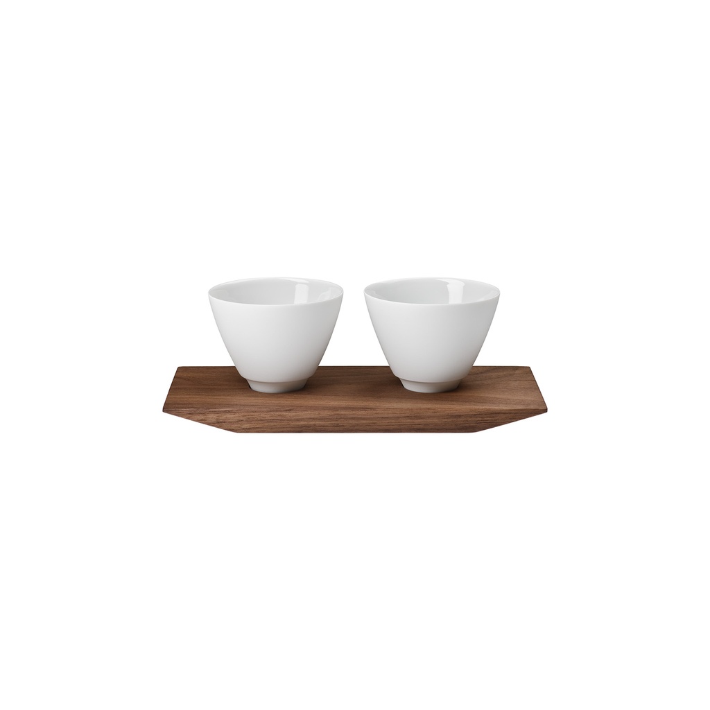 Set of 2 Amuse-Bouche Dishes on Tray