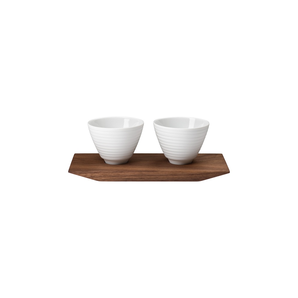 2er-Set Amuse-Bouche Schälchen auf Tablett