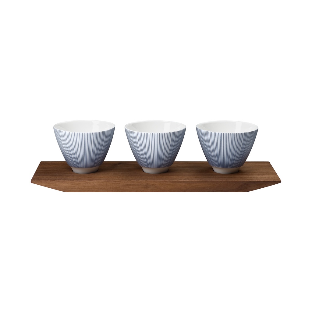 Set of 3 Amuse-Bouche Dishes on Tray