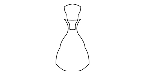 small carafe with lid